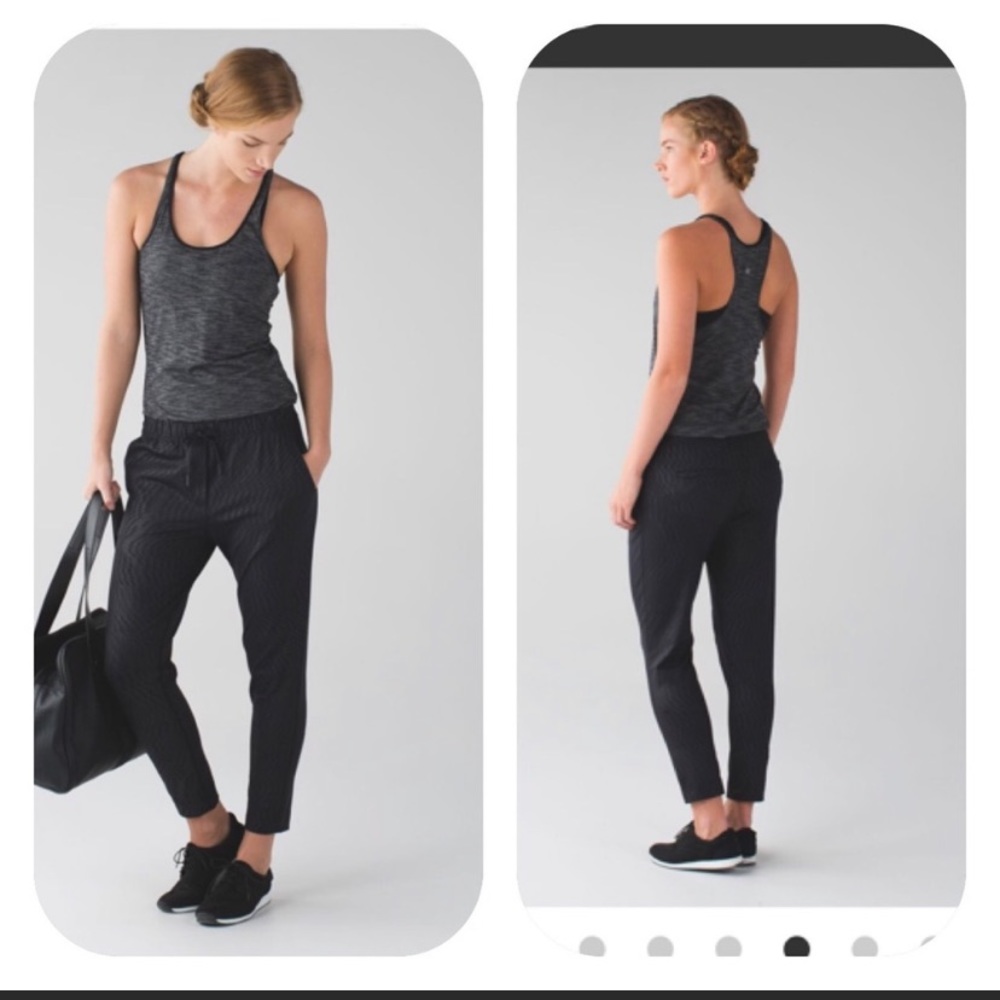 Lululemon jet crop joggers